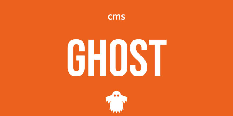 Ghost CMS – Po kilku latach znów mu się przyglądam